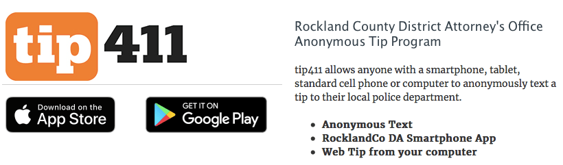 tip411 app program download Rockland County