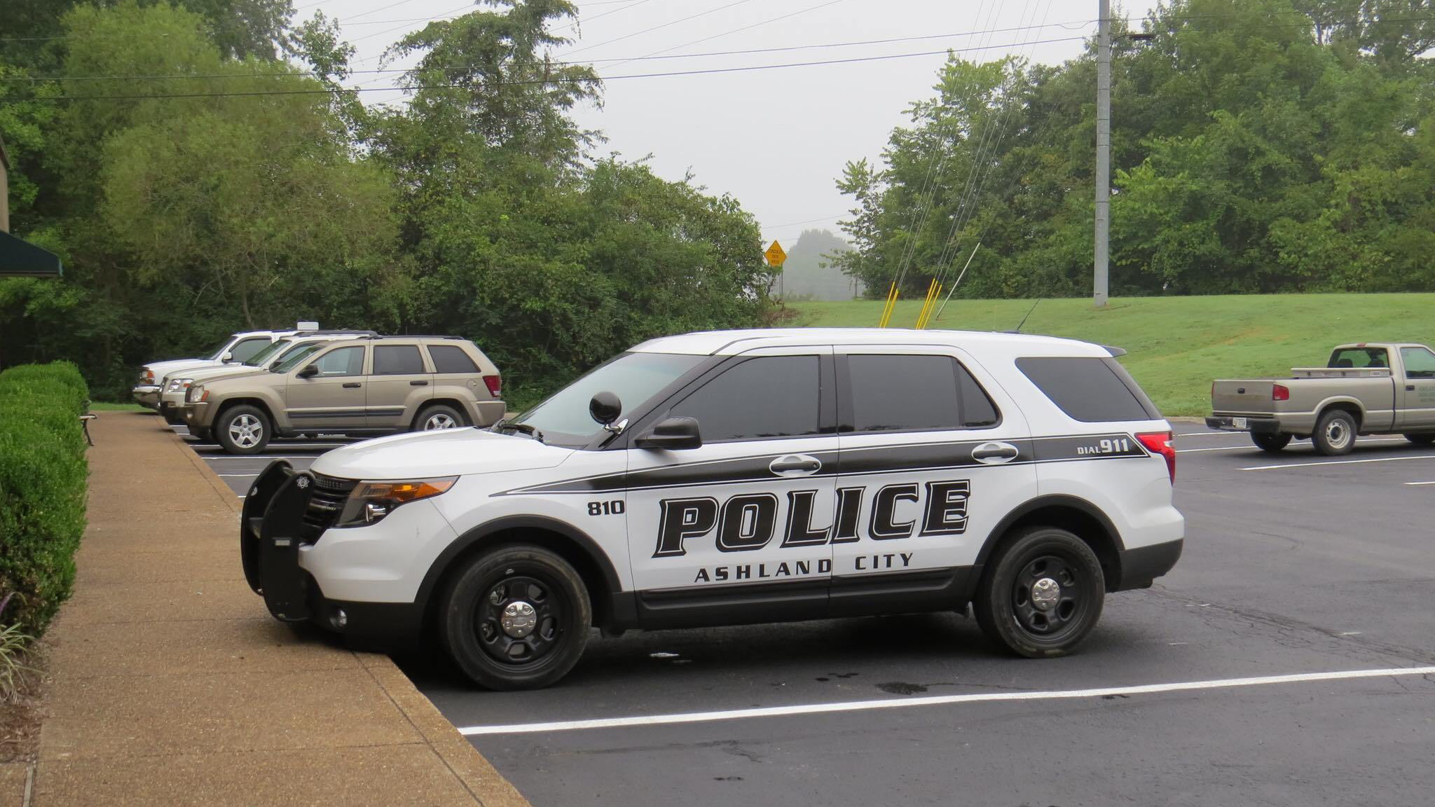 Ashland City police cruiser