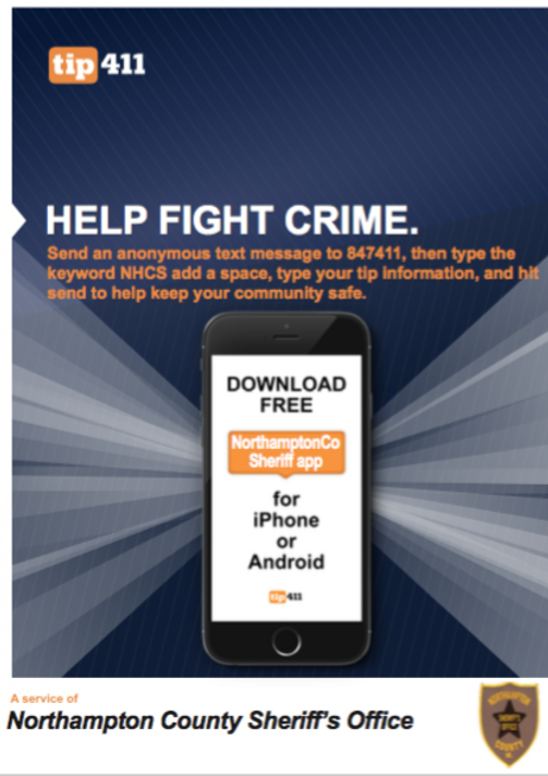 tip411 Northampton crime alerts and tips