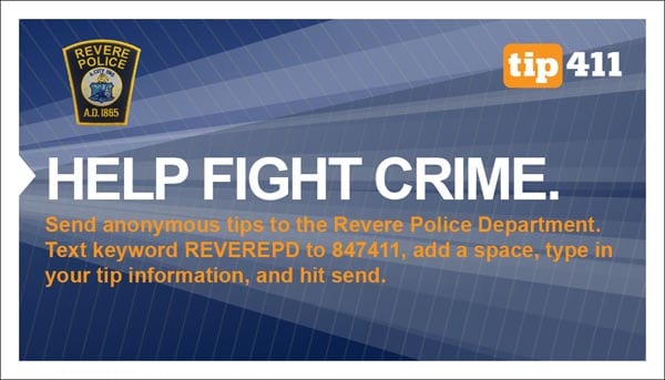 Revere Police Help Fight Crime