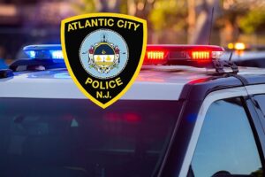 Atlantic City Police Department Badge and Cruiser